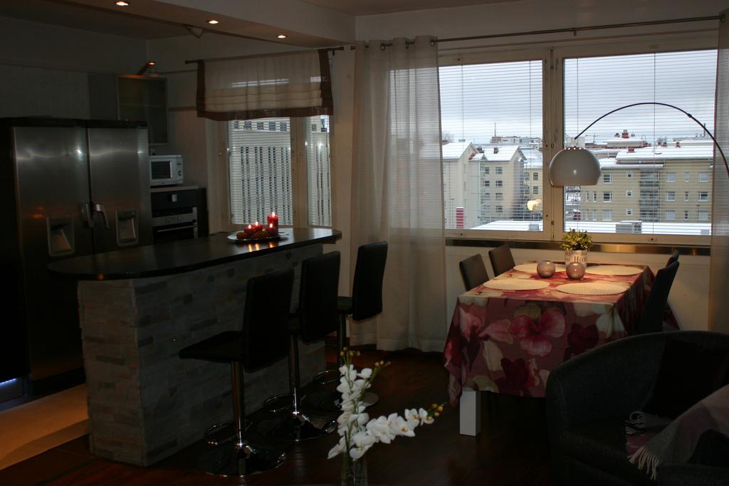 Apartment Pohjantaehti Oulu Pokoj fotografie
